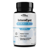 Real Science Nutrition IntersCyst Milagro, botella 60 cápsulas: apoyo diario para comodidad urinaria