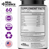 Real Science Oxygenate Miracle etiqueta estadounidense de calidad