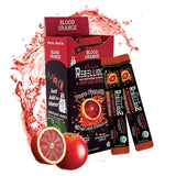 Rebellious mezcla naranja orgánica, caja de 10 paquetes, ideal para energía en movimiento.