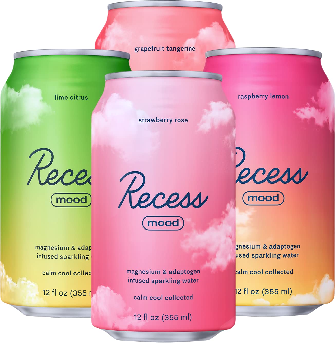 Recess Mood bebida con burbujas para relajación general