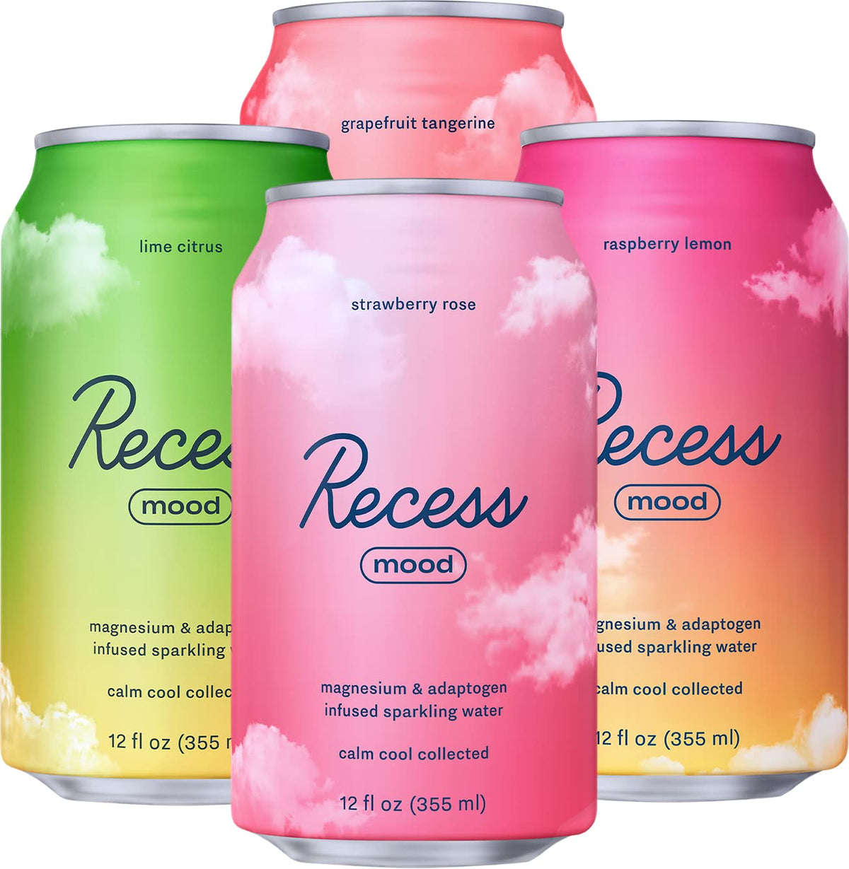 Recess Mood bebida con burbujas para relajación general