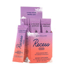 Recess Powder envase gradiente frutos rojos para bebidas relajantes