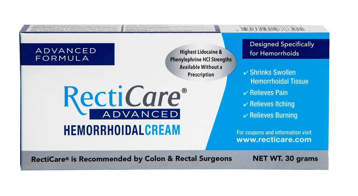 Recticare crema hemorroidal: aplicación precisa para alivio del malestar