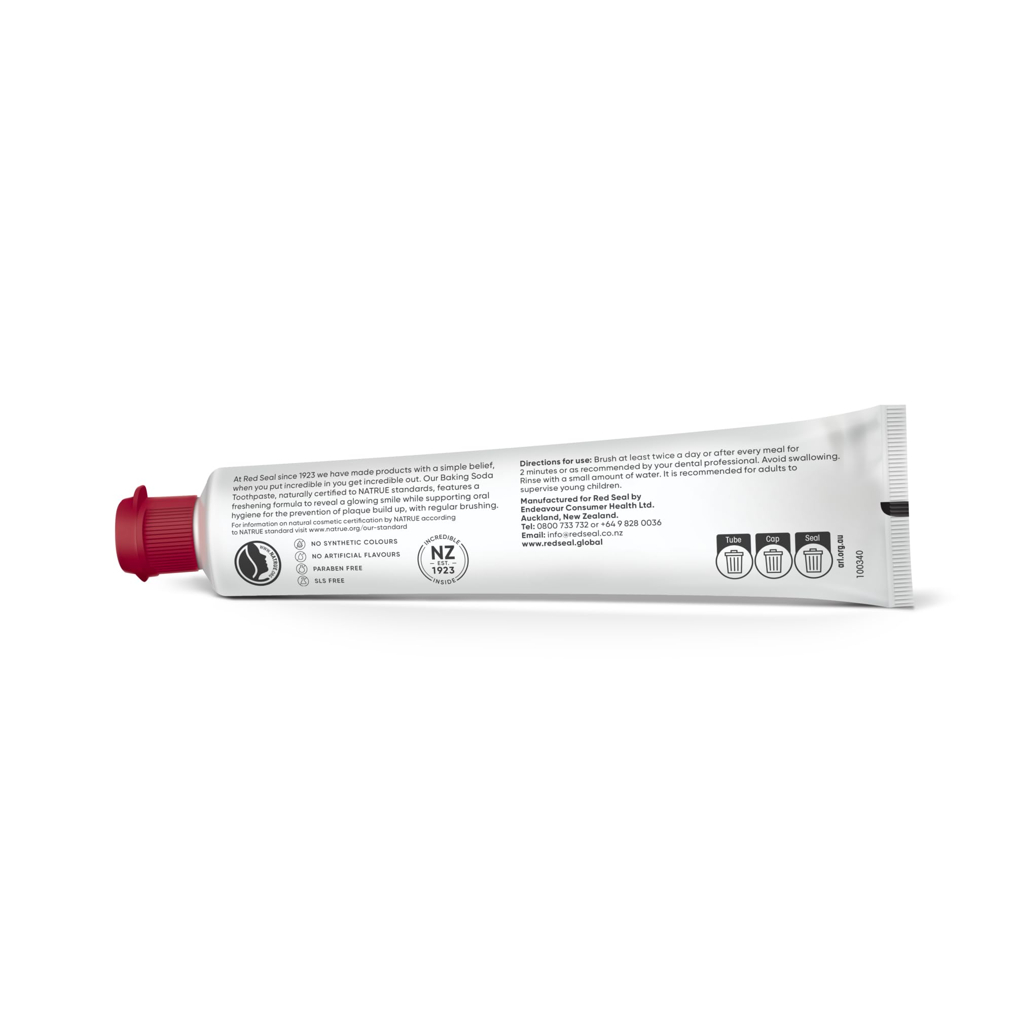 Uso diario con Red Seal, higiene bucal confiable sin químicos innecesarios.