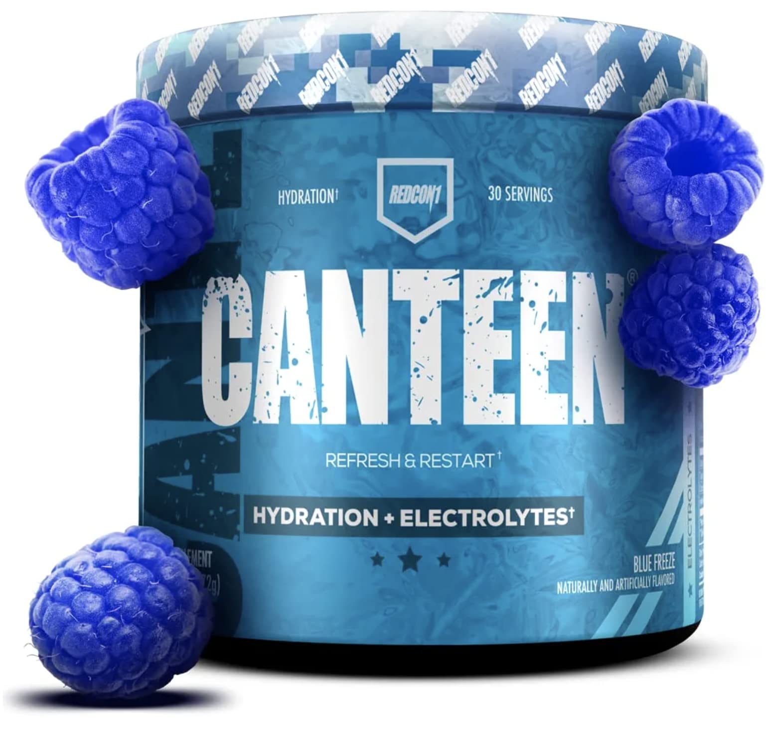 REDCON1 Canteen con dosificador para hidratación rápida durante el entrenamiento.