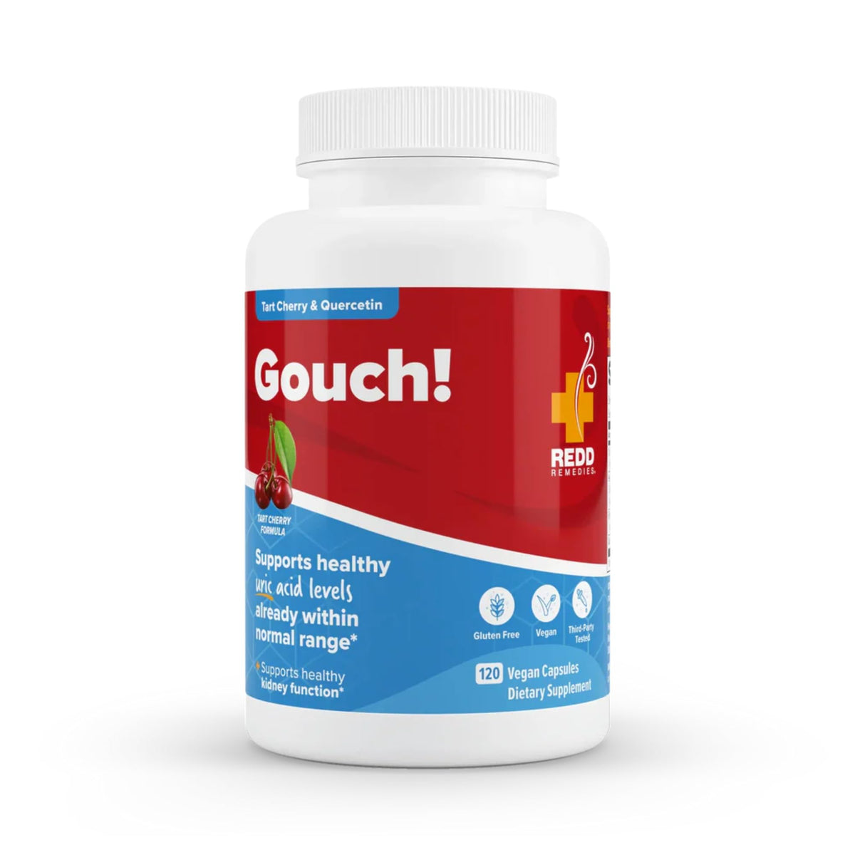Redd Remedies Gouch en botella; soporte diario para articulaciones y ácido úrico