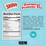REDEFINE proteina avena, porcion individual ideal para snack