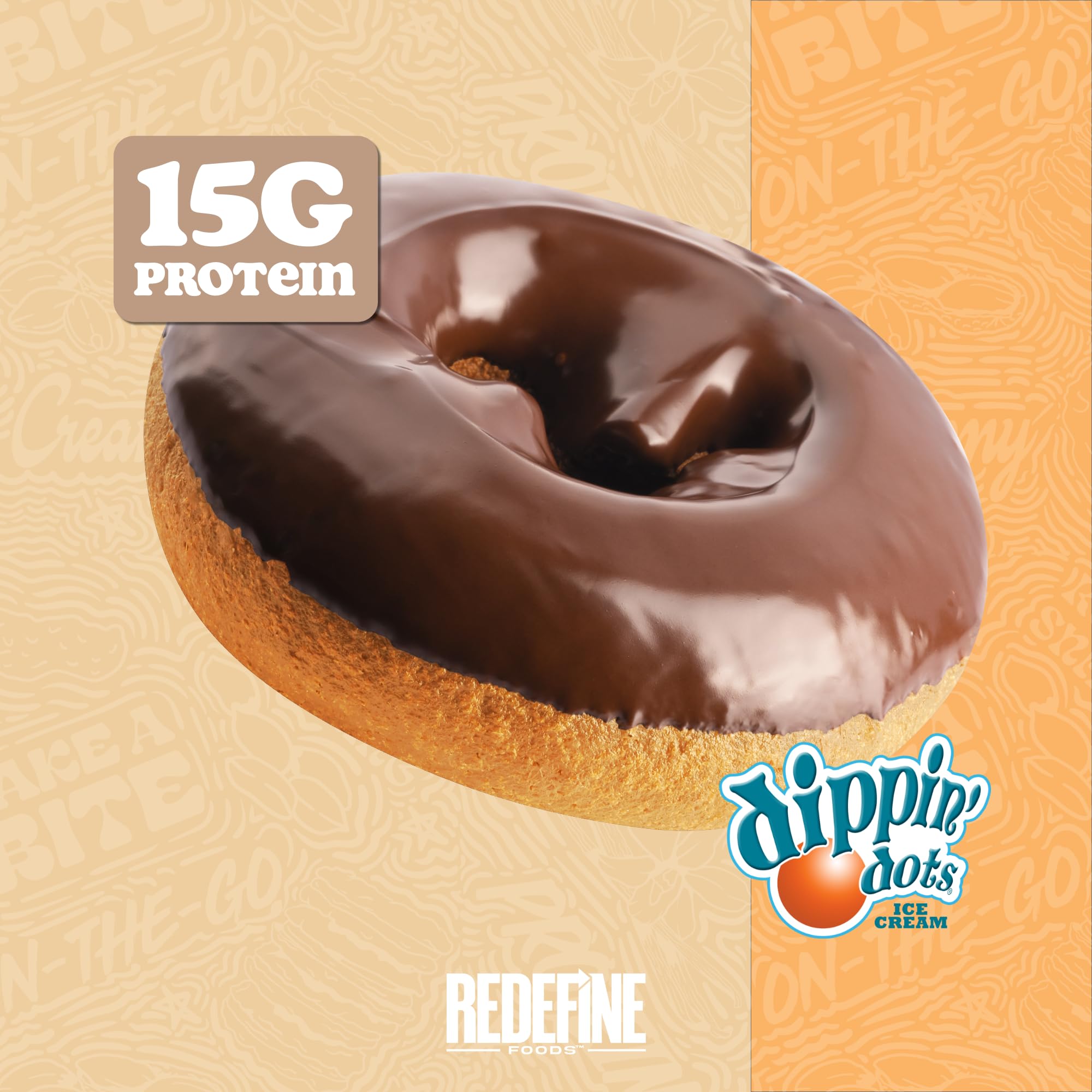 Cada dona REDEFINE aporta 15 g de proteína por porción