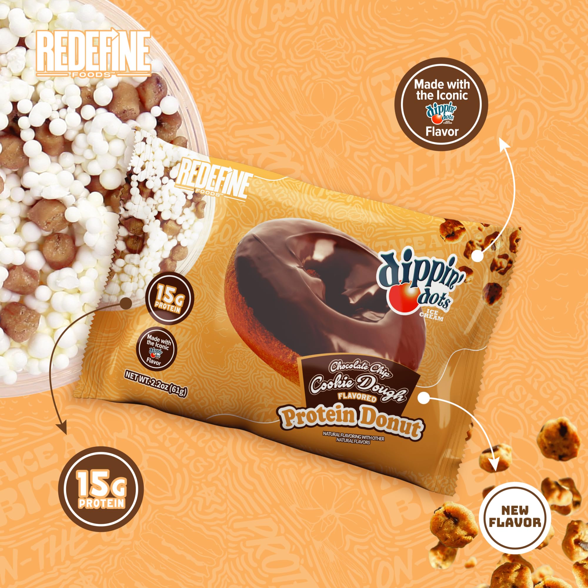 REDEFINE dona proteica: ideal para desayuno rápido