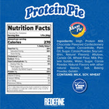 REDEFINE Protein Pie MoonPie chocolate, textura de dos galletas para disfrute crujiente