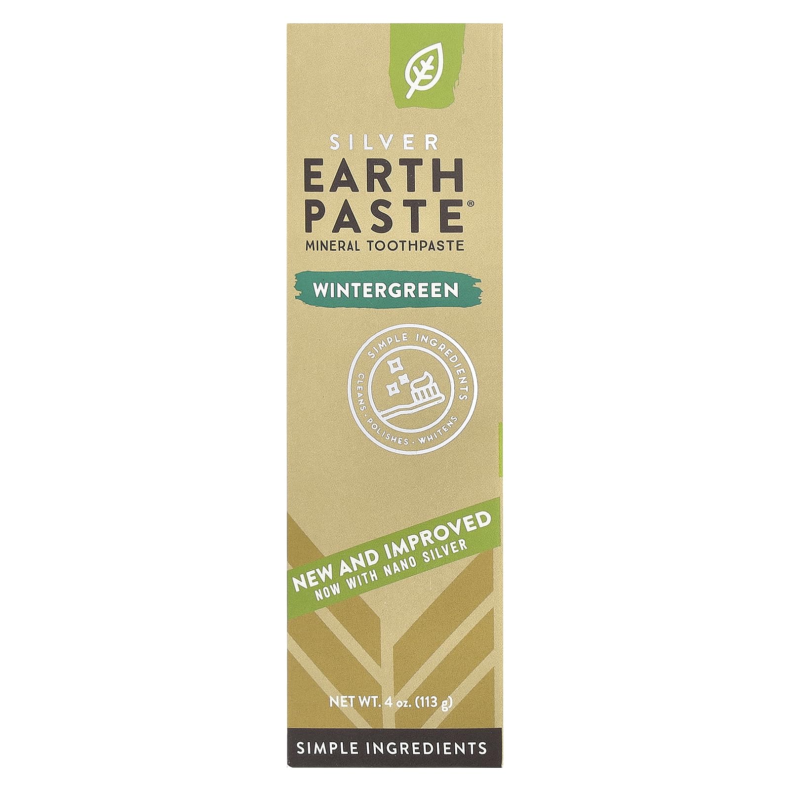 REDMOND Earthpaste con ingredientes naturales como bentonita y xilitol para limpieza suave