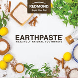 REDMOND Earthpaste, presentación menta, ideal para la rutina de cuidado bucal