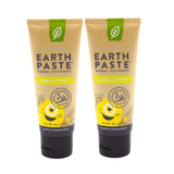 Earthpaste Redmond, tubo de 4 oz Lemon Twist para limpieza fresca y cítrica.