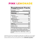 REDMOND Re-Lyte Niños etiqueta sabor limonada rosa