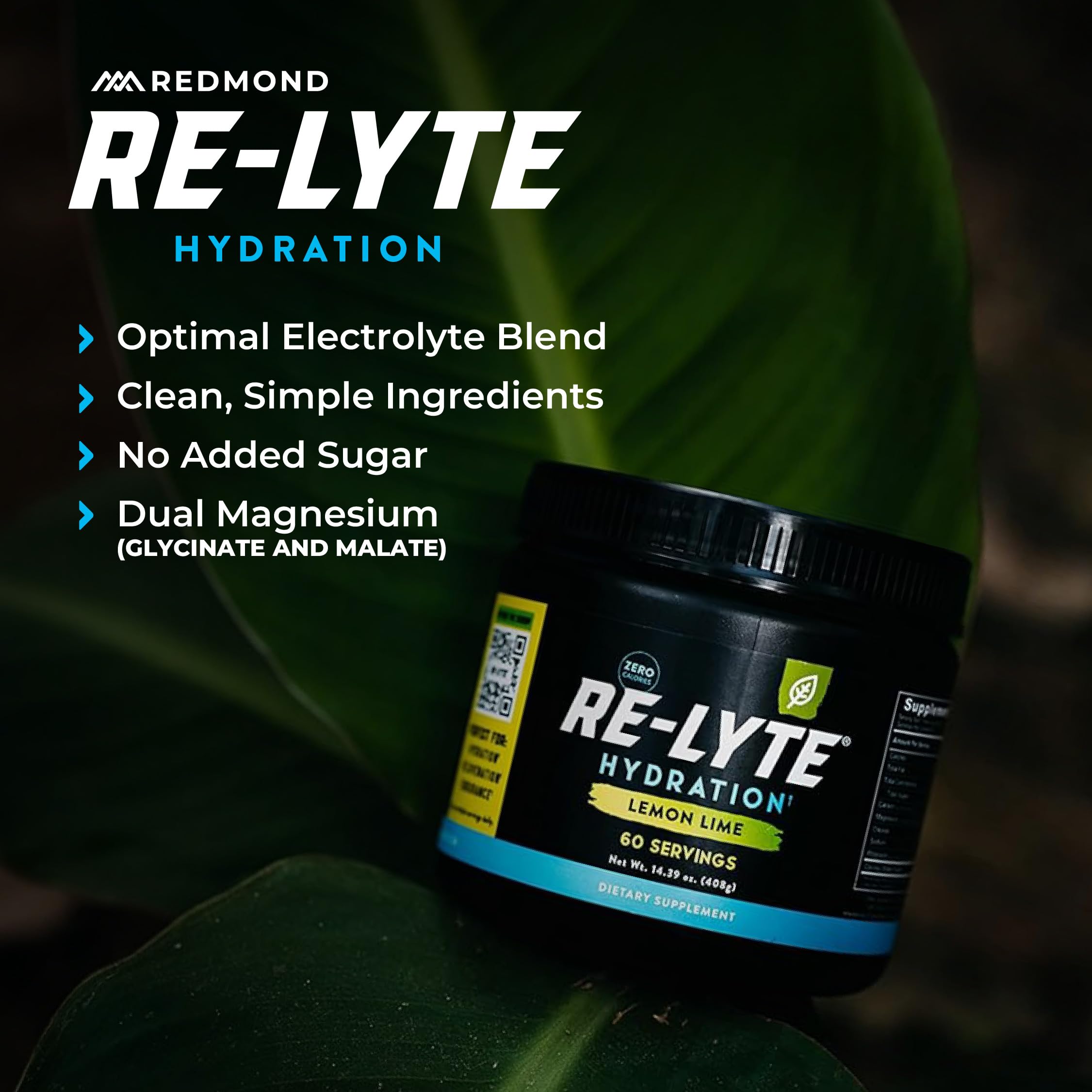 REDMOND Re-Lyte sabor limón lima con detalle de sabor