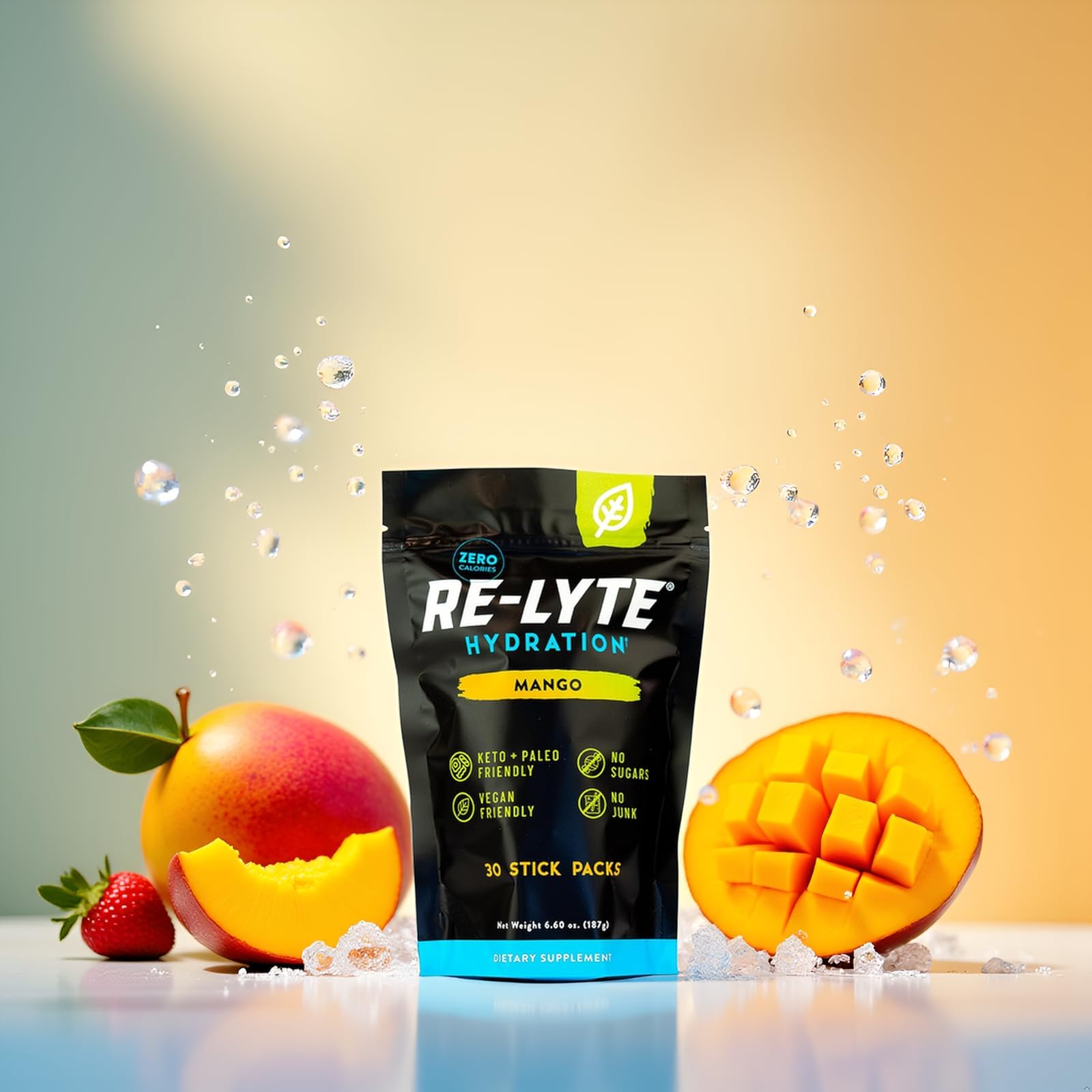 REDMOND Re-Lyte Real Salt cristales: sabor natural y electrolitos esenciales.