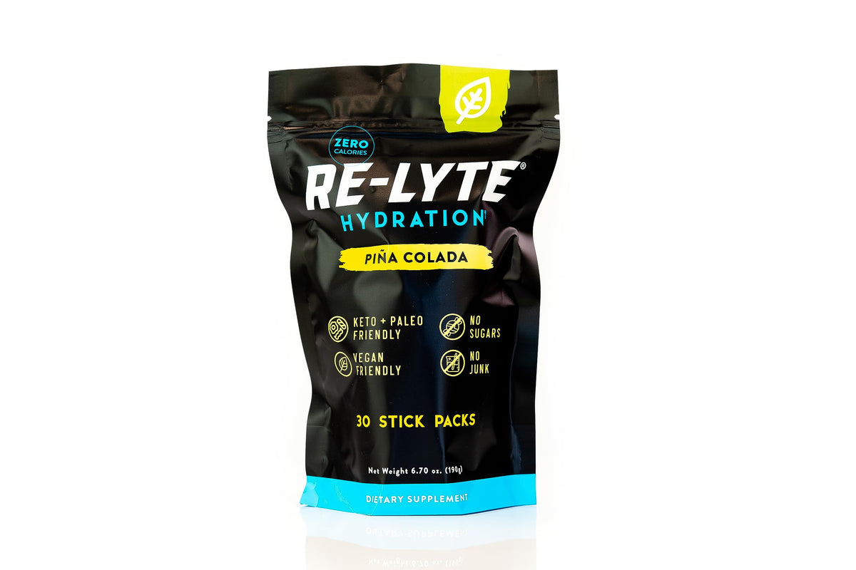 REDMOND Re-Lyte sobres Piña Colada, práctico para llevar en la agenda diaria.