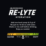 REDMOND Re-Lyte en viaje ligero, mantiene hidratación en movimiento