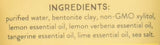Redmond Real Salt Earthpaste Limón Twist aplicación diaria para aliento fresco.
