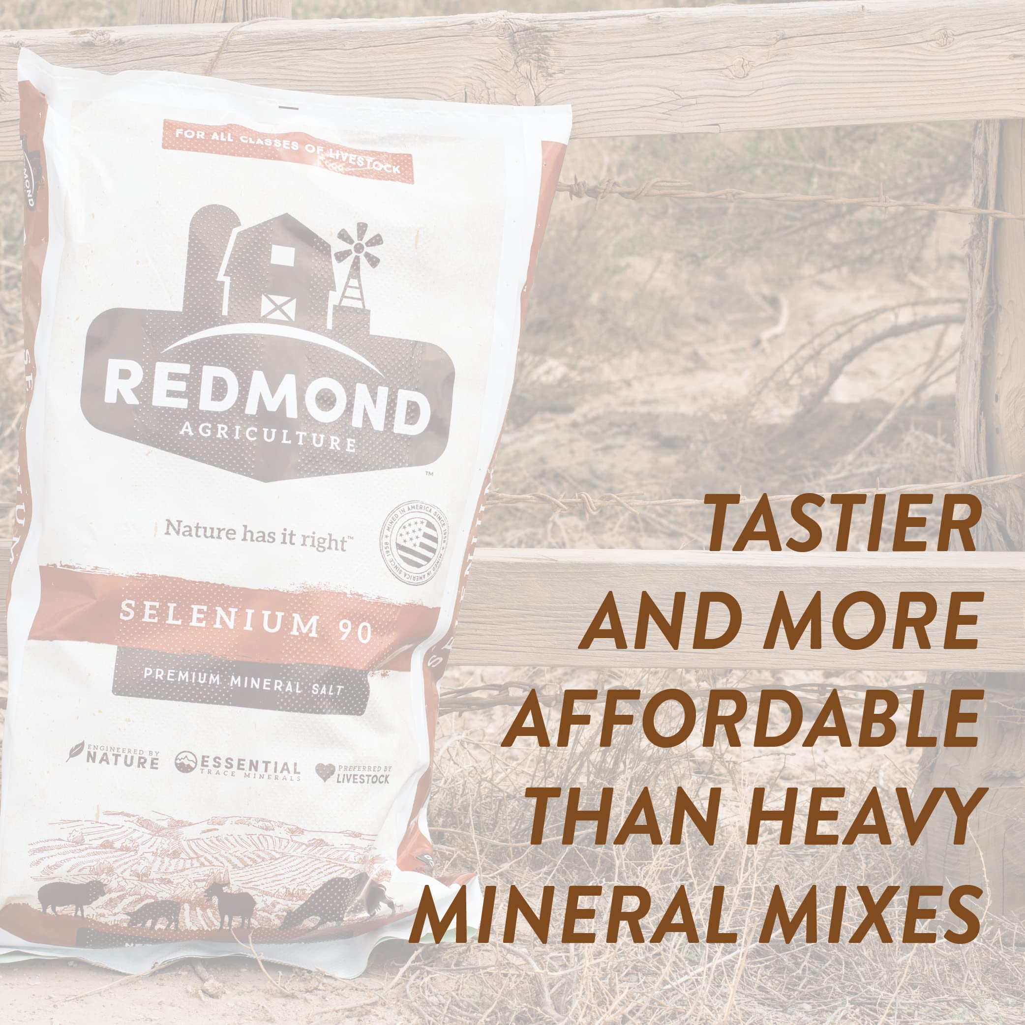 Redmond Selenium 90: costo diario bajo para manejo rentable.
