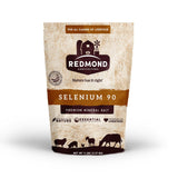 Redmond Selenium 90: sal mineral en botella para el ganado.