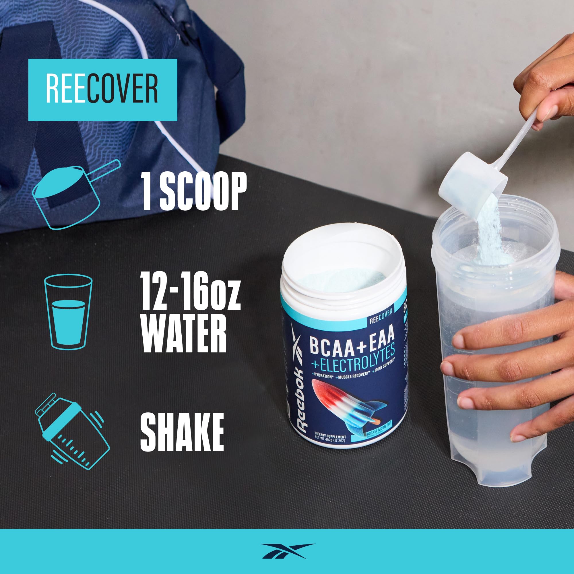Post-entrenamiento con REEcover para recargar energía y movilidad