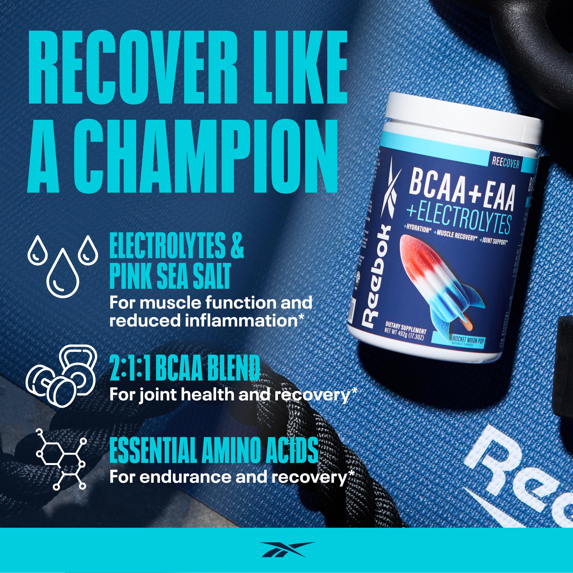 Sabor Rocket Moon Pop de REEcover para hidratación agradable