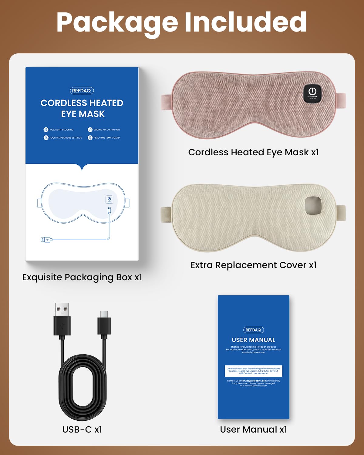 REFDAQ uso relajante para dormir mejor, experiencia tranquila al final del día.