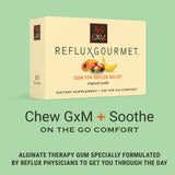 RELFUX GOURMET cobertura protectora en garganta gracias al alginato.