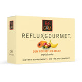 RELFUX GOURMET goma alginato tropical, empaque práctico para uso diario.