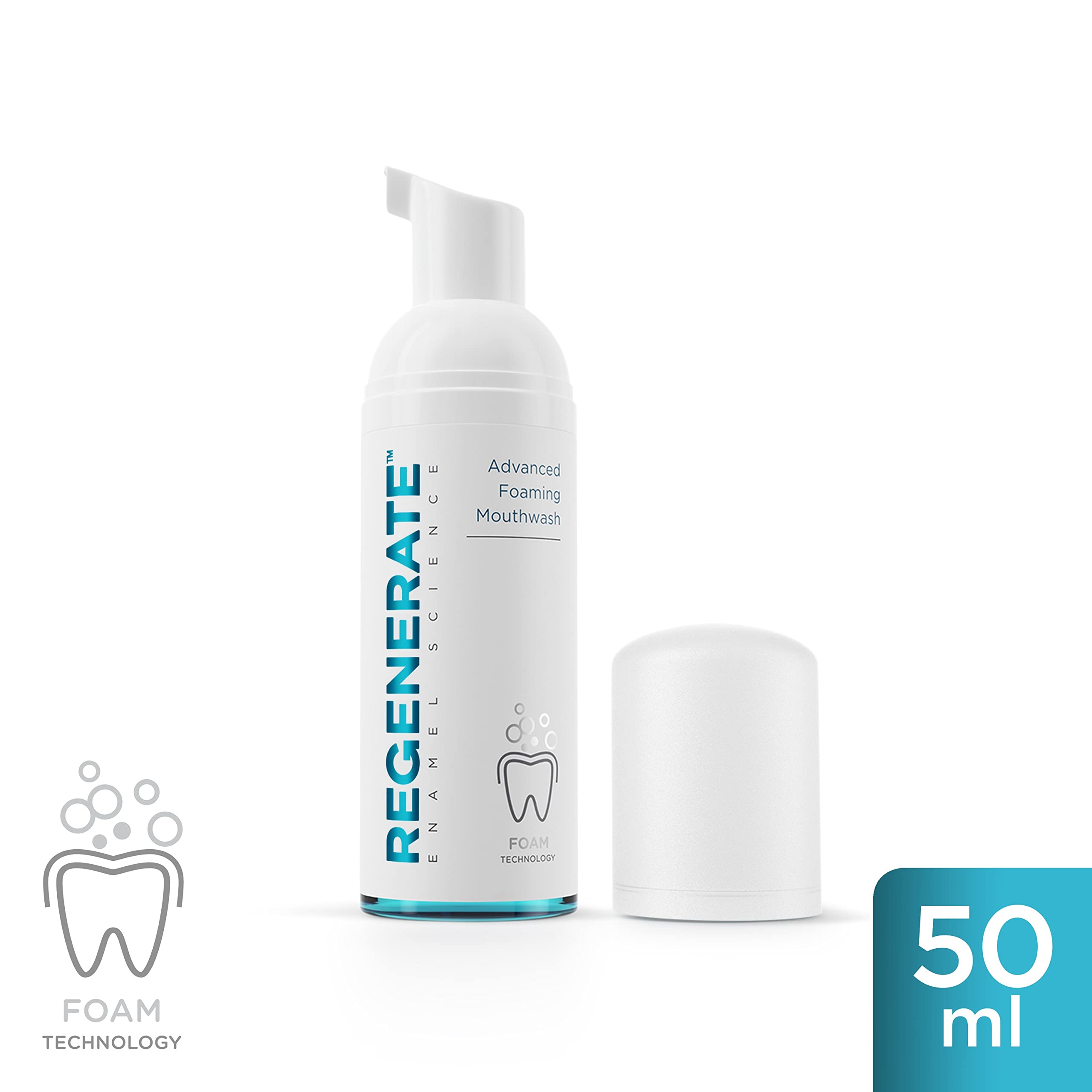 Regenerate tecnología NR5 ayuda a mantener el esmalte con uso regular.