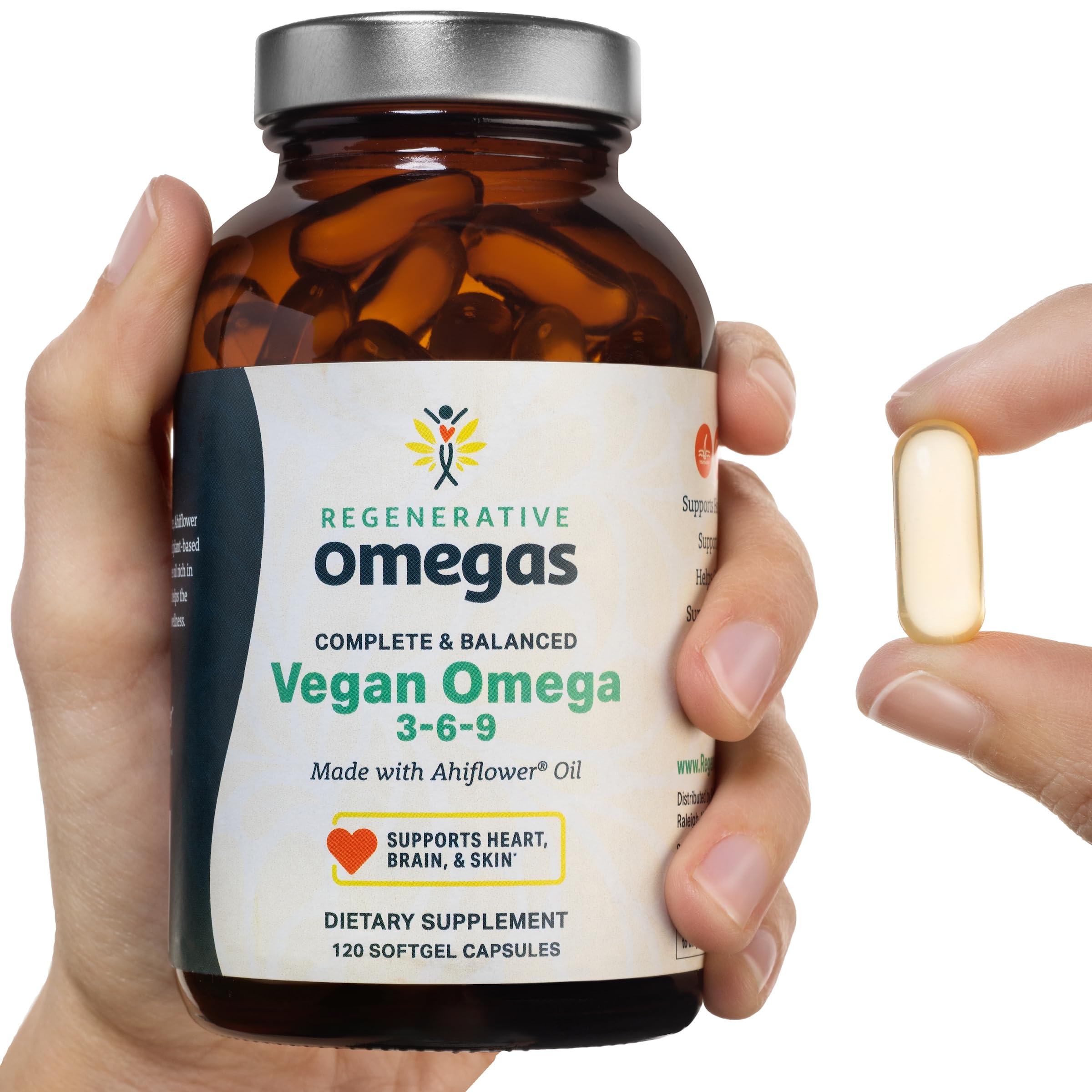 Regenerative Omegas Ahiflower: cultivo regenerativo para suelos sanos y productos sostenibles