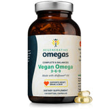 Regenerative Omegas Ahiflower: vertido de botella; fuente vegana de omega 3-6-9 para bienestar diario