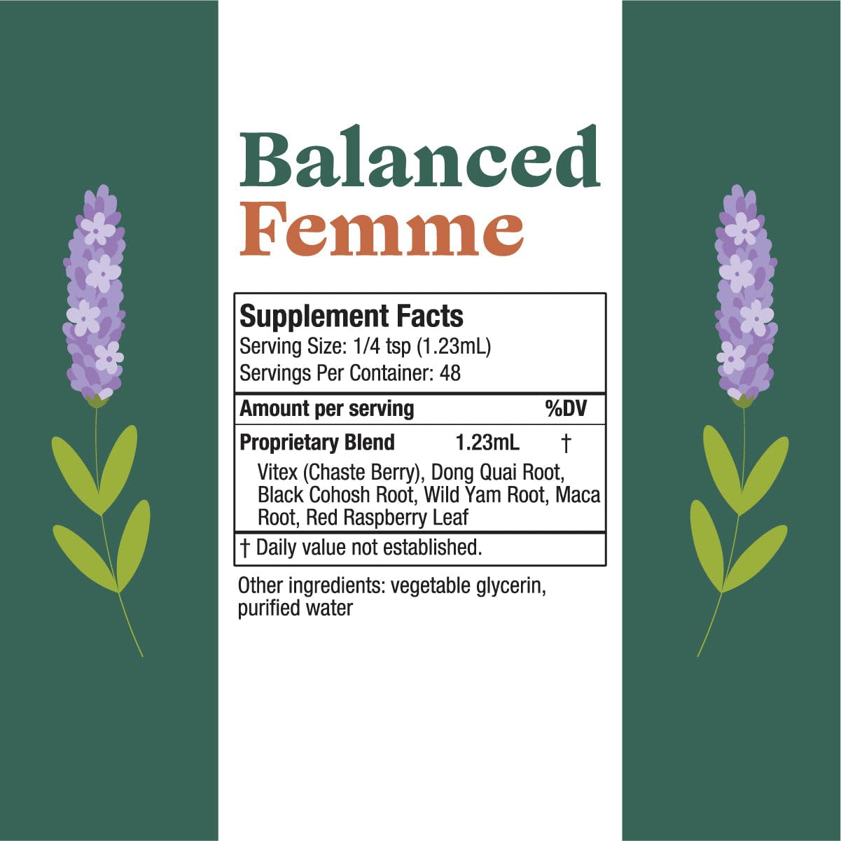 Presentación de Balanced Femme lista para integrar a tu rutina diaria.