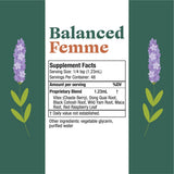 Presentación de Balanced Femme lista para integrar a tu rutina diaria.