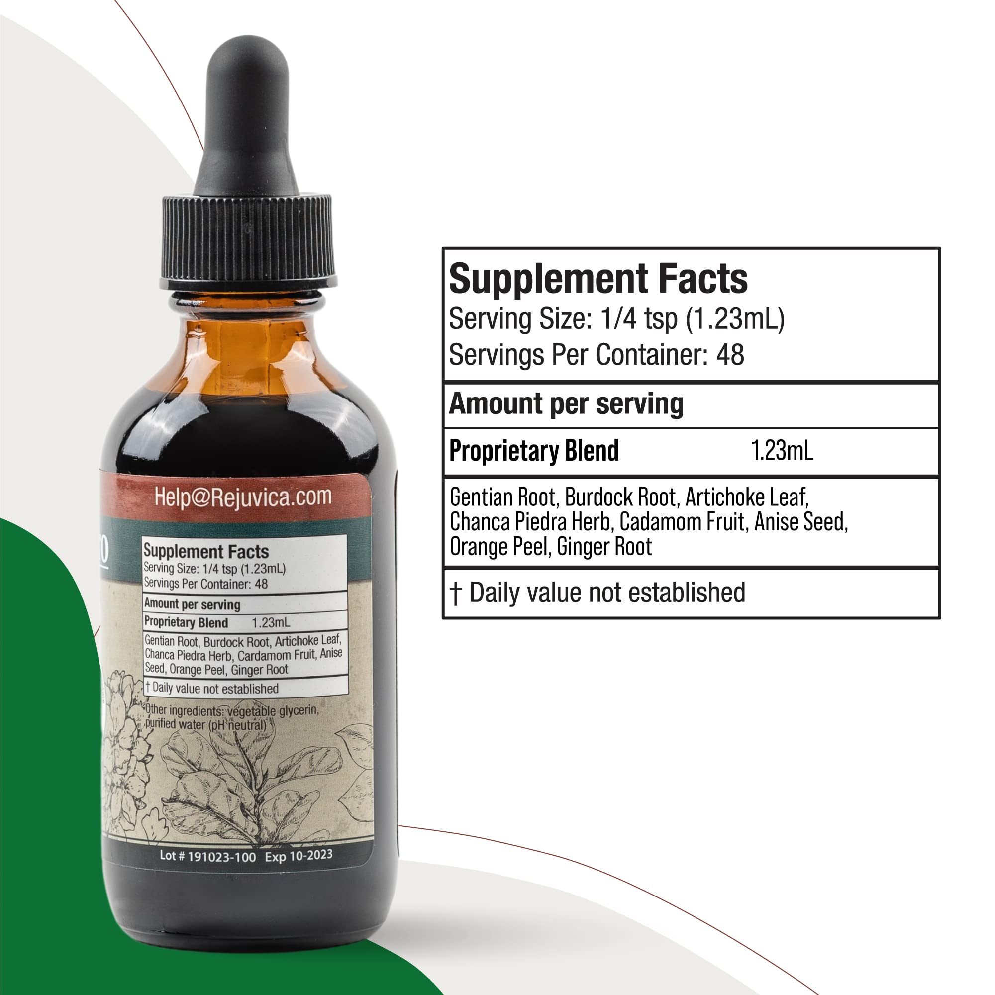 Rejuvica Health DigestaPro, uso diario cómodo y práctico.