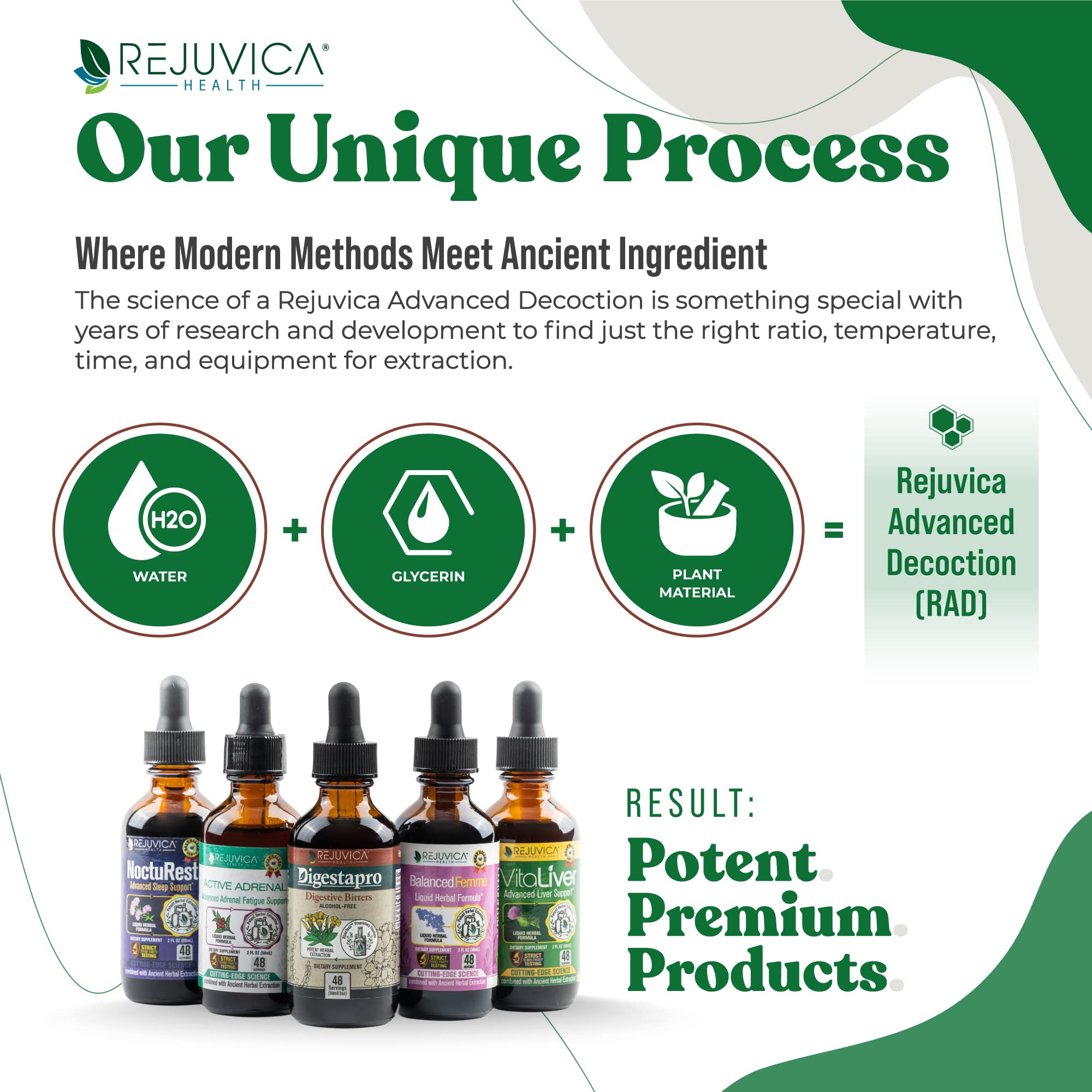 Rejuvica Health DigestaPro, botella con etiqueta clara para identificar ingredientes y beneficios.