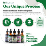 Rejuvica Health DigestaPro, botella con etiqueta clara para identificar ingredientes y beneficios.