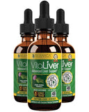 VitaLiver de Rejuvica Health: botella con gotero para dosis precisas y fácil uso.