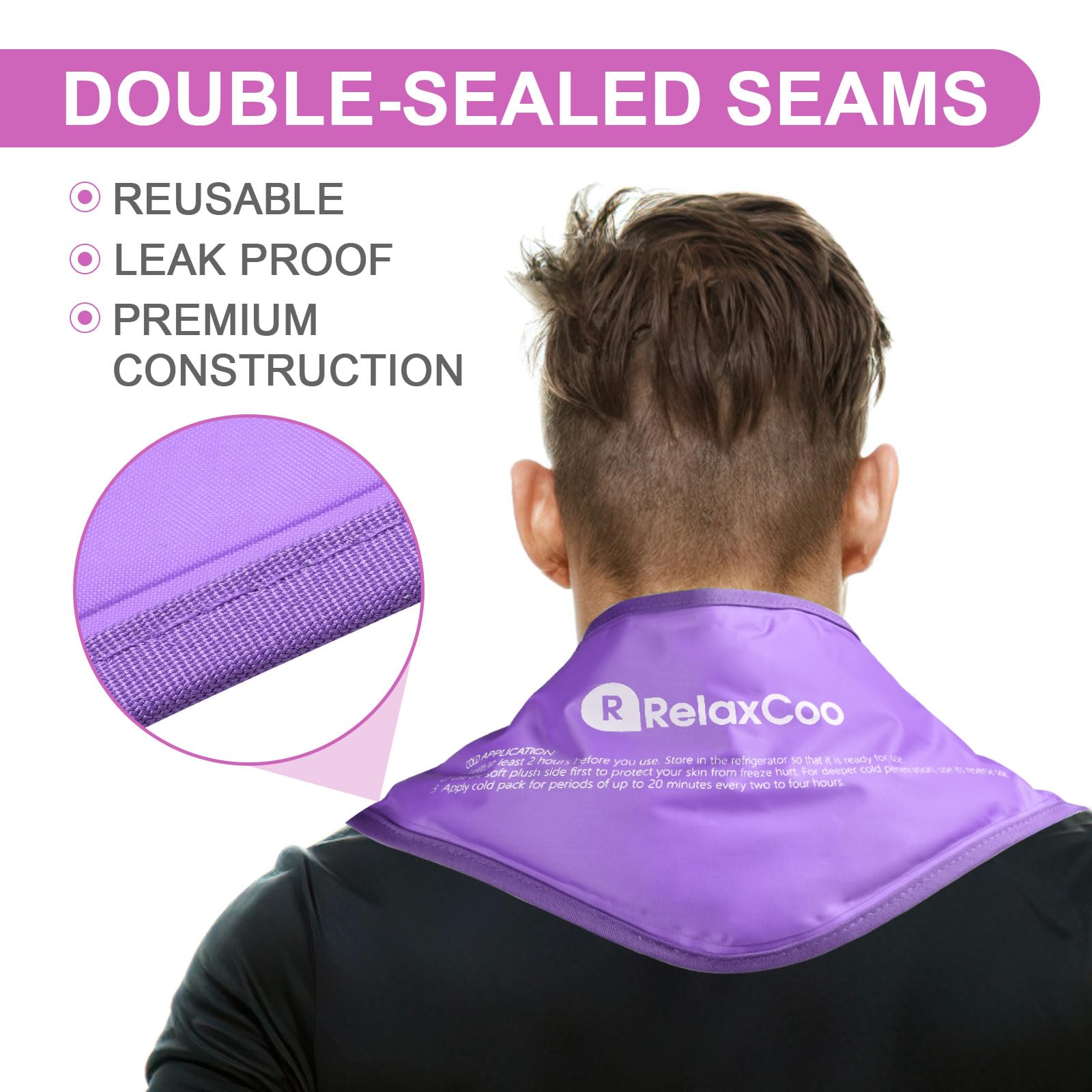 Uso versátil con RelaxCoo para cuello, espalda y extremidades