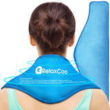 RelaxCoo cuello-bolsa-hielo envoltura para alivio localizado del cuello