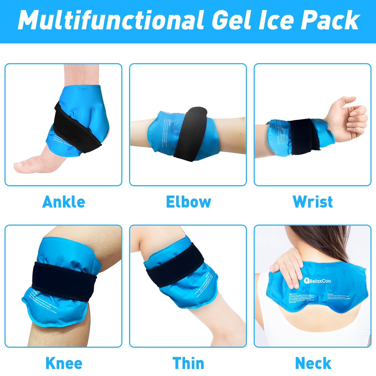 RelaxCoo diseño de doble sellado para evitar fugas durante la terapia.