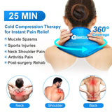 RelaxCoo forro-plush en hombros para comodidad y terapia suave