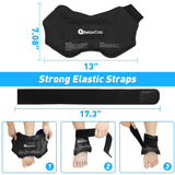 RelaxCoo tobillo uso flexible: sirve sentado, acostado o de pie.