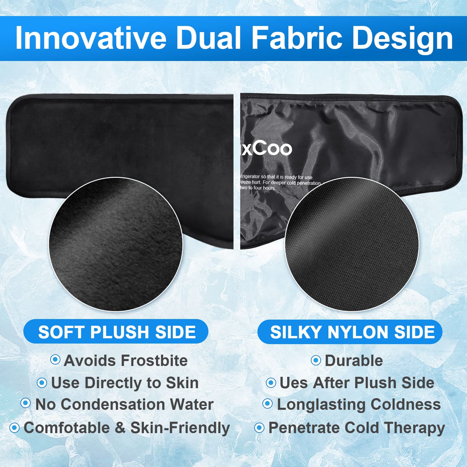 RelaxCoo uso versátil para cuello, espalda y extremidades.