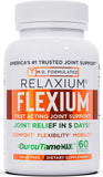 Relaxium Flexium, botella de cápsulas para movilidad diaria y confort.