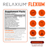 Relaxium Flexium, mezcla CurcuTame Max para apoyo inflamatorio potencial.