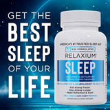 Relaxium Sleep: tomando una cápsula en la noche para inicio de sueño suave