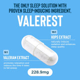 Relaxium Sleep Aid: caja de empaque que destaca la fórmula triple acción