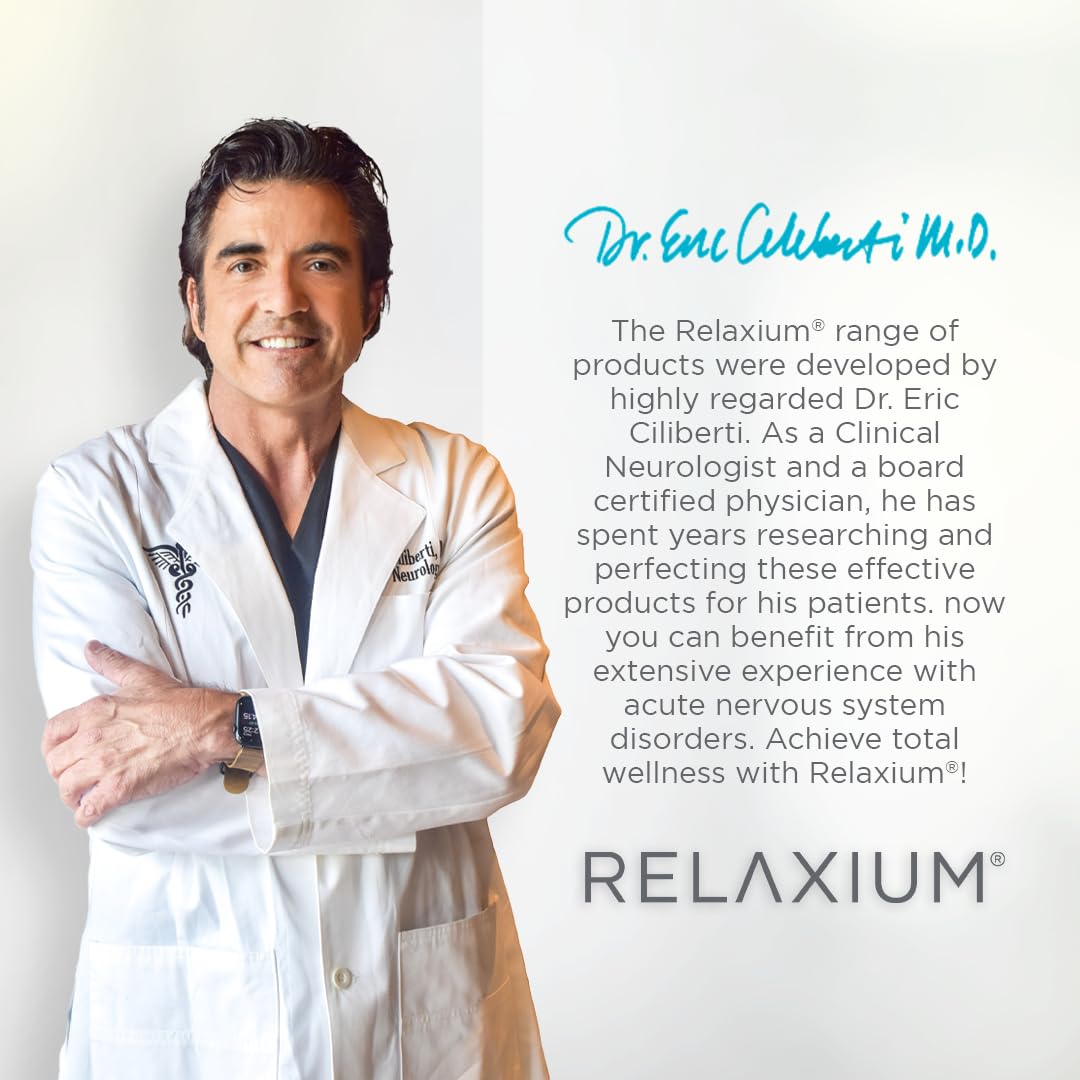 Relaxium Sleep Melts 100 porciones en envase conveniente.
